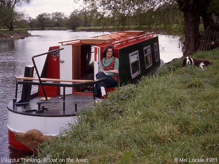 Springer Spaniels: Wishful Thinking, Afloat on the Avon